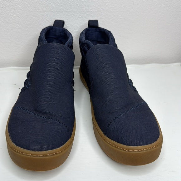 Toms Paxton Slip On Chukka Navy Sneaker 8.5 - Picture 3 of 7